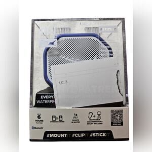 NWT Altec Lansing #StickIt Blue Waterproof Bluetooth Speaker. Never Opened/used.